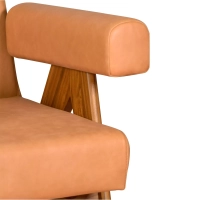 Sillón lounge Confort Compass - Elegancia retro vintage - Mueble Design
