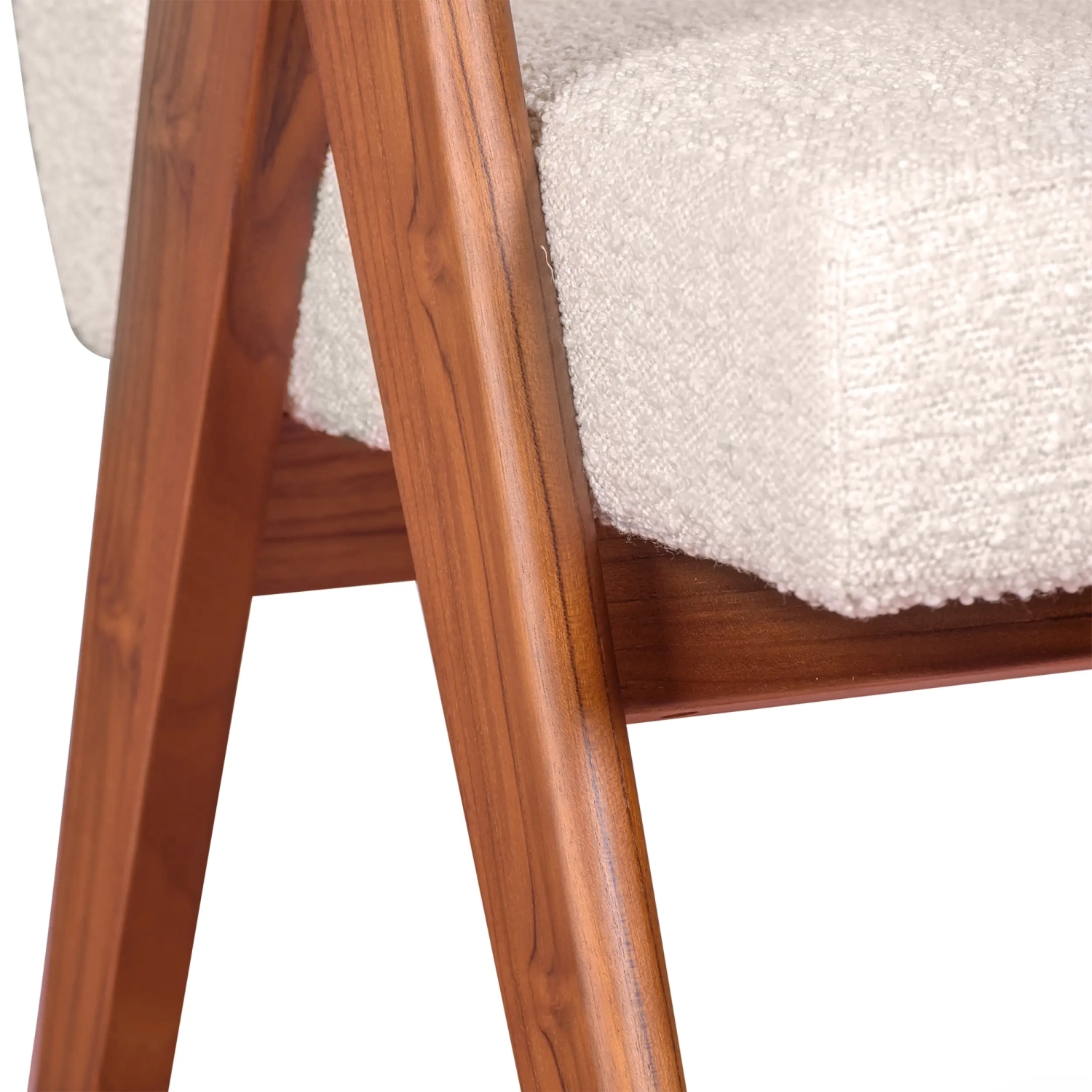 Tuoli Compass - Vintage Retro Design teak-puusta - Mobelarium