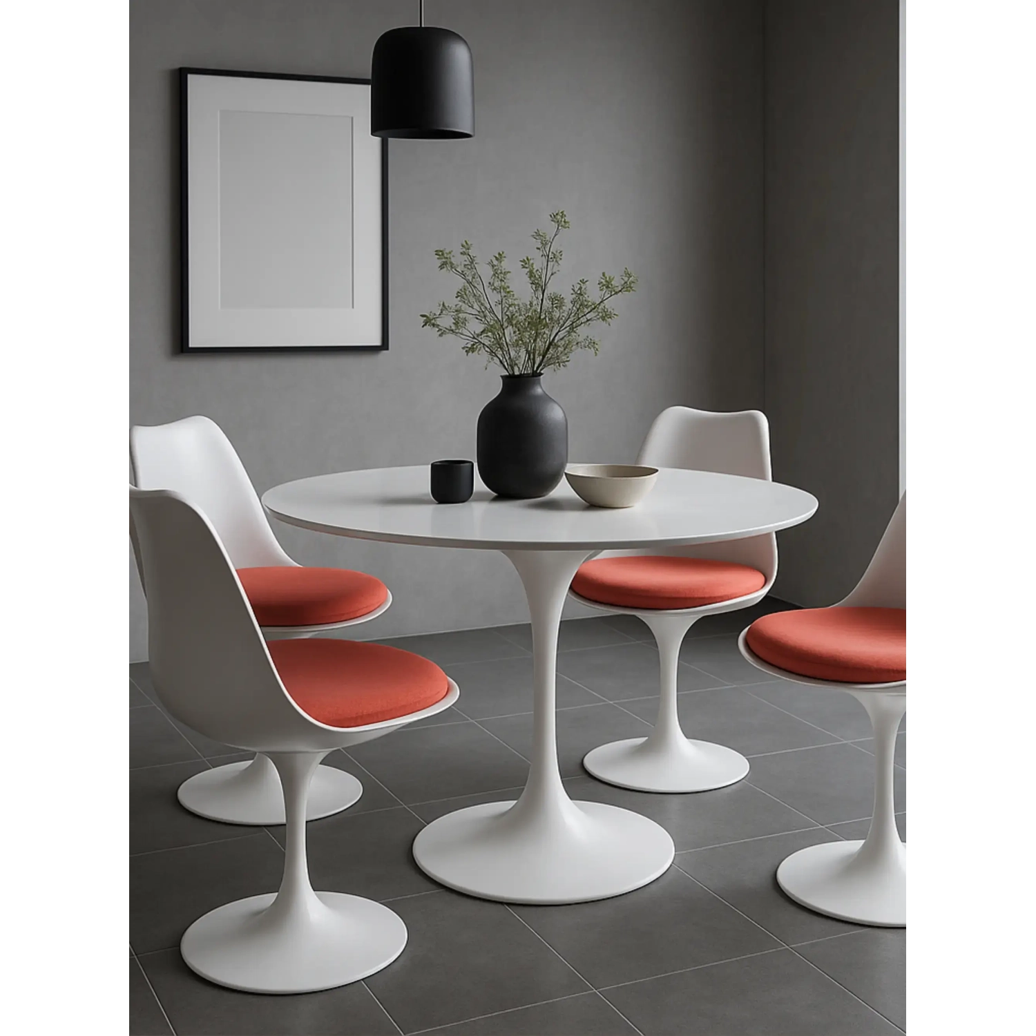 Replica Tulip Chair - Designstolar med kudde - Designmöbler