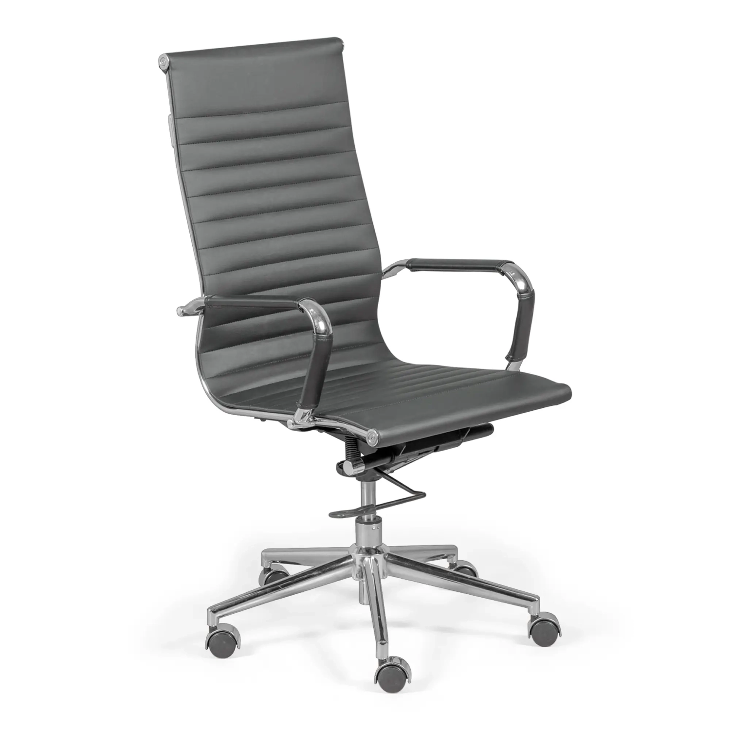 Task high back office chair : Ergonomics and modern design in eco-leather