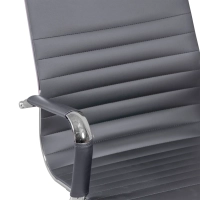 Chaise de bureau avec dossier haut | Ergonomie et design moderne en simili cuir