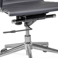 Task high back office chair : Ergonomics and modern design in eco-leather