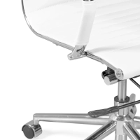 Chaise de bureau avec dossier haut | Ergonomie et design moderne en simili cuir