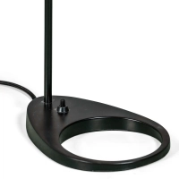 Lampada da tavolo Jhon | Design ispirato ad Arne Jacobsen in acciaio