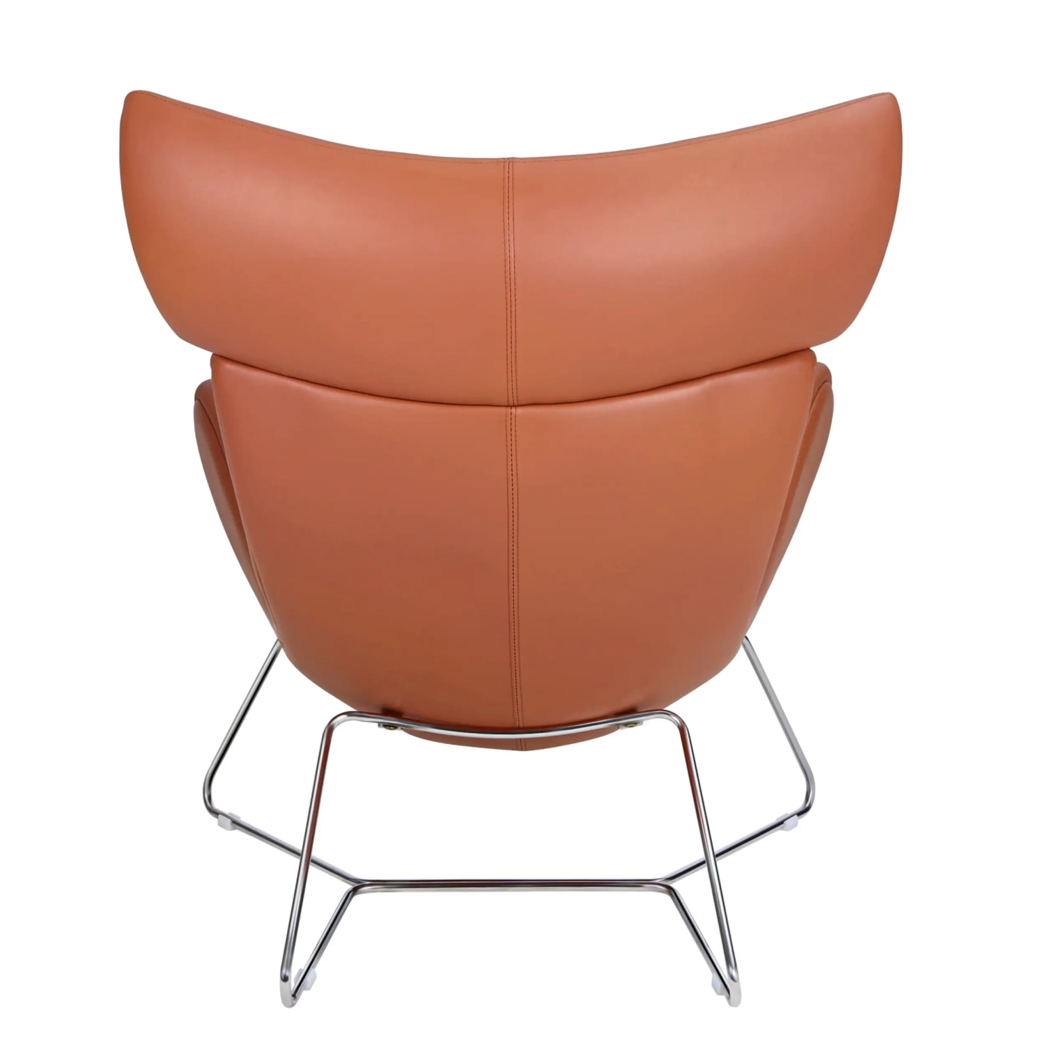 Sedia Emola in pelle italiana: poltrona moderna dal design pregiato