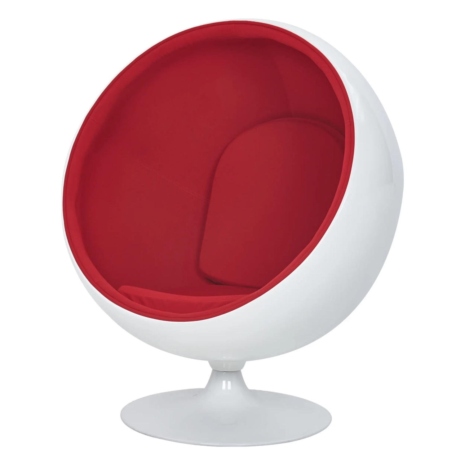Replica balstoel in kasjmier - moderne fauteuils - designmeubels