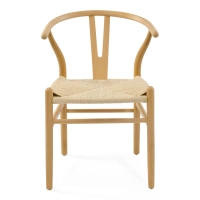 Sedia Wishbone CH24 Inspirazione Faggio - Sedie Scandinave