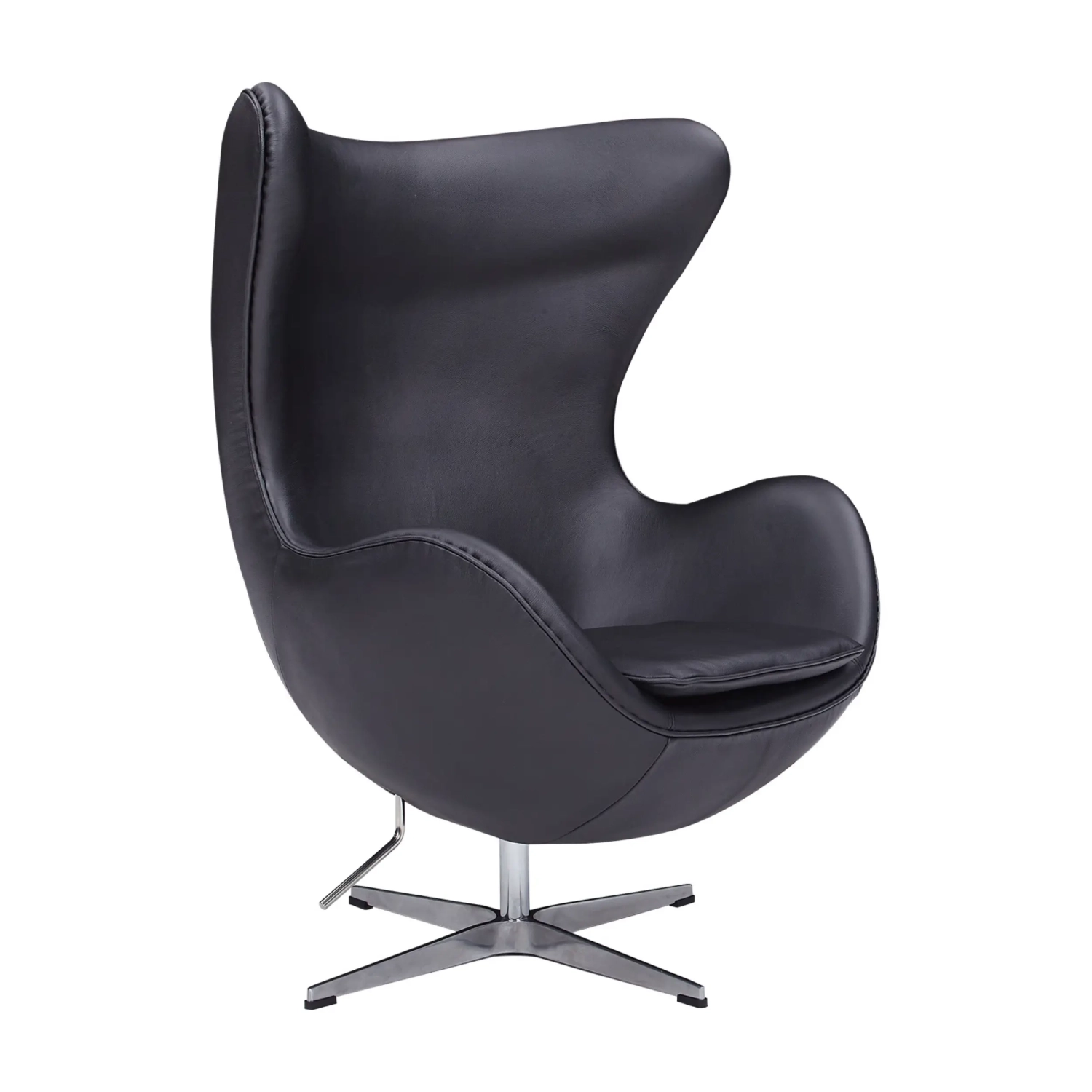 Egg Chair Leder Inspiration - Modern Sessel Premium - Mobelarium