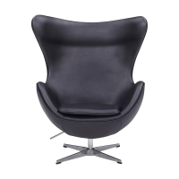 Egg Chair Leder Inspiration - Modern Sessel Premium - Mobelarium