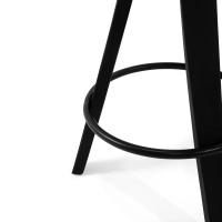 Barstol Deco design med sits i bok och konstläder