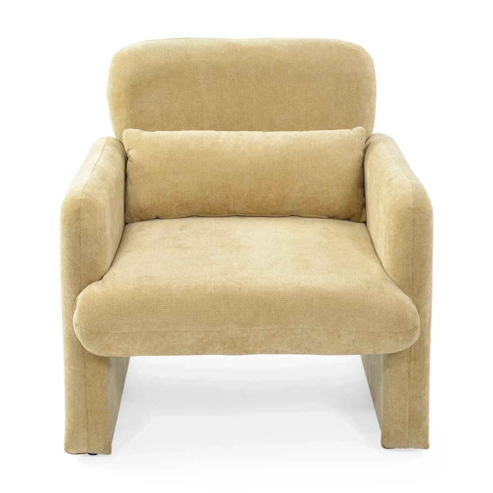 Sillón Bristol minimalista tapizado | Espuma alta densidad