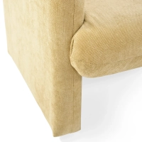 Bristol minimalistische gestoffeerde fauteuil bekleed met schuim met hoge dichtheid