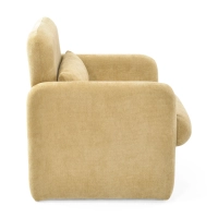 Bristol minimalist upholstered armchair : High-density foam