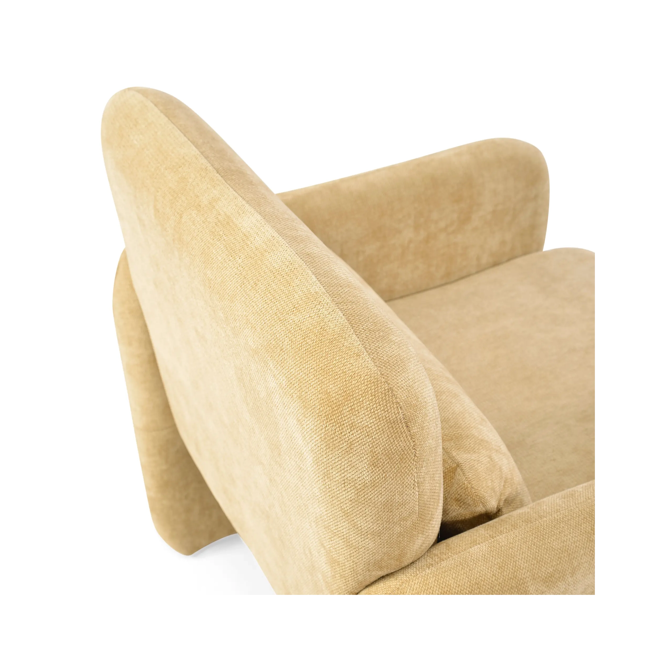 Sillón Bristol minimalista tapizado | Espuma alta densidad