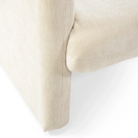 Sillón Bristol minimalista tapizado | Espuma alta densidad