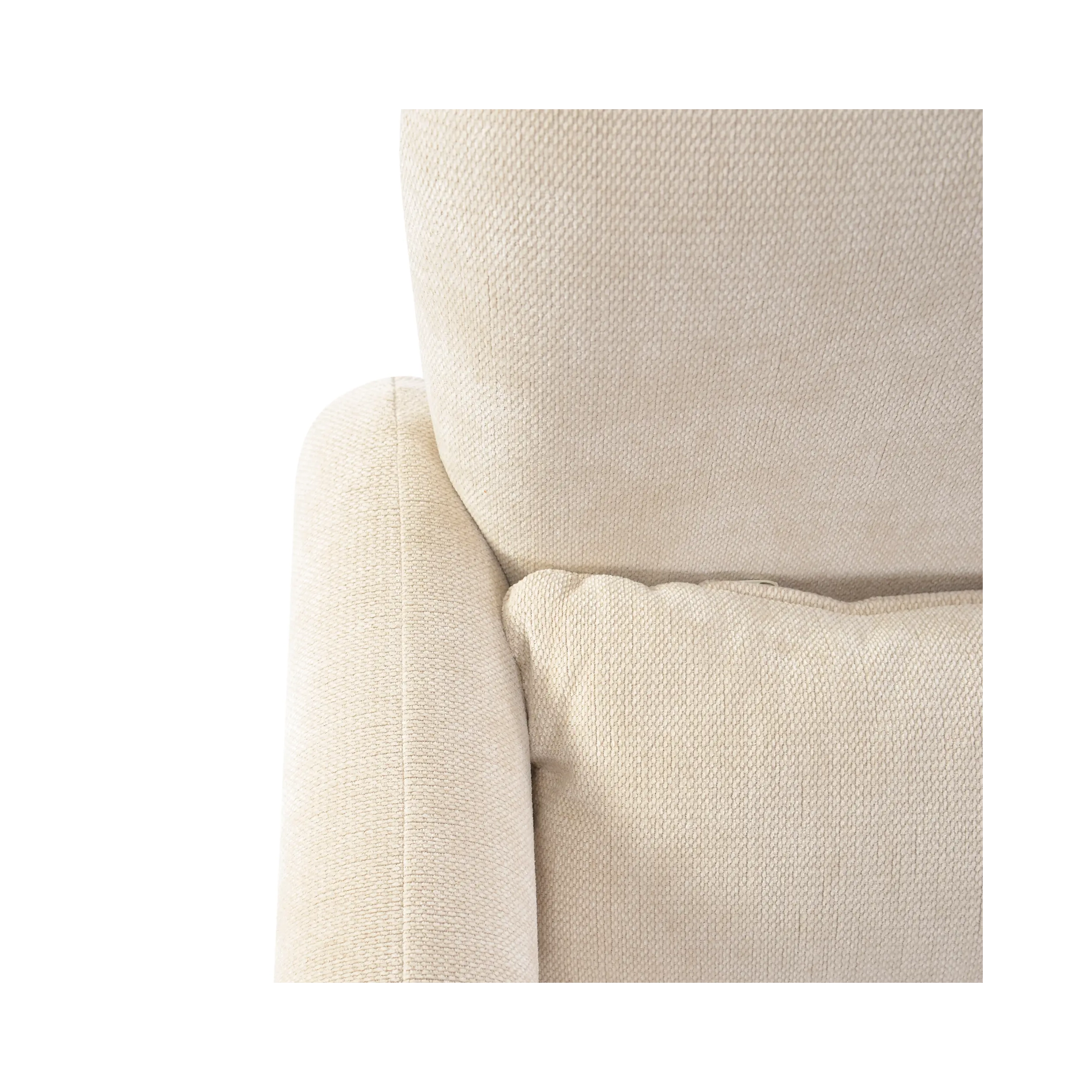 Bristol minimalistische gestoffeerde fauteuil bekleed met schuim met hoge dichtheid