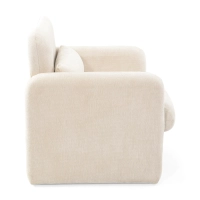Sillón Bristol minimalista tapizado | Espuma alta densidad