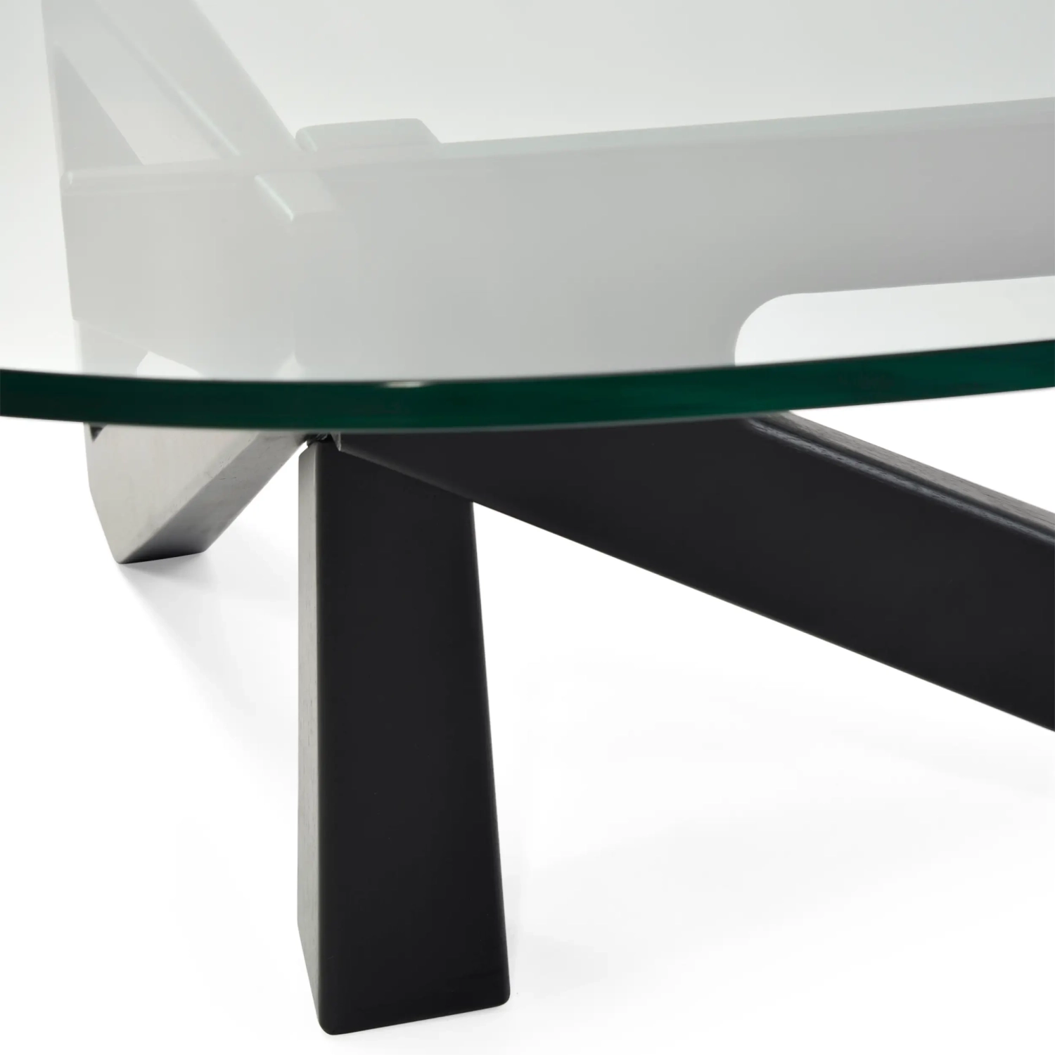 Table basse design en verre trempé - Nodda