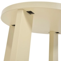 Table d'appoint en bois Flop - rond laqué 40 cm