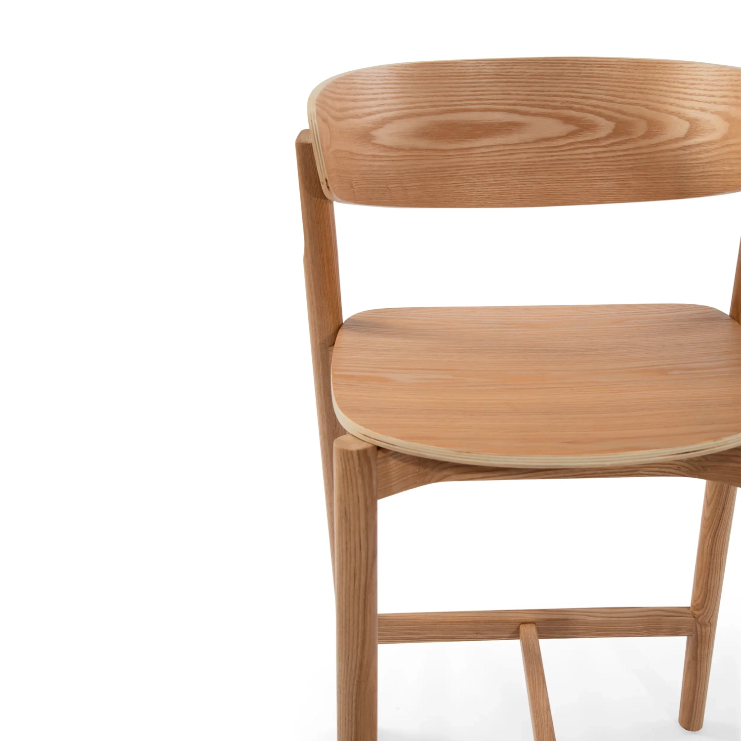 Hocker hoch in Esche natur - Notorius