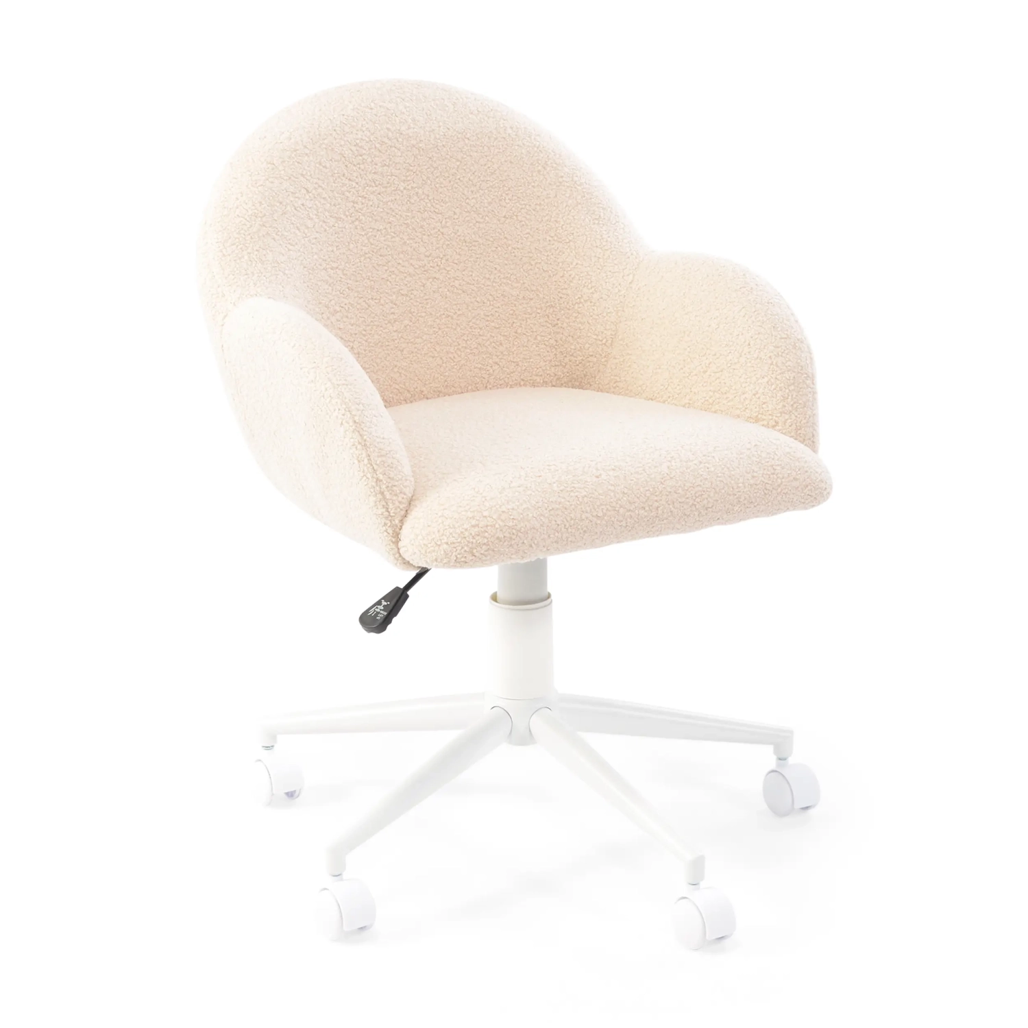 Silla de oficina bouclé con altura regulable - Notorius