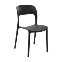 Stapelbarer Stuhl aus Polypropylen für den Außenbereich - Pavilon