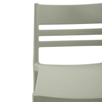 Stackable polypropylene chair suitable for outdoor use - Creta