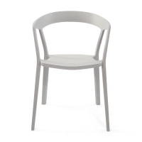 Cadeira de jantar e de exterior empilhável - Krilen
