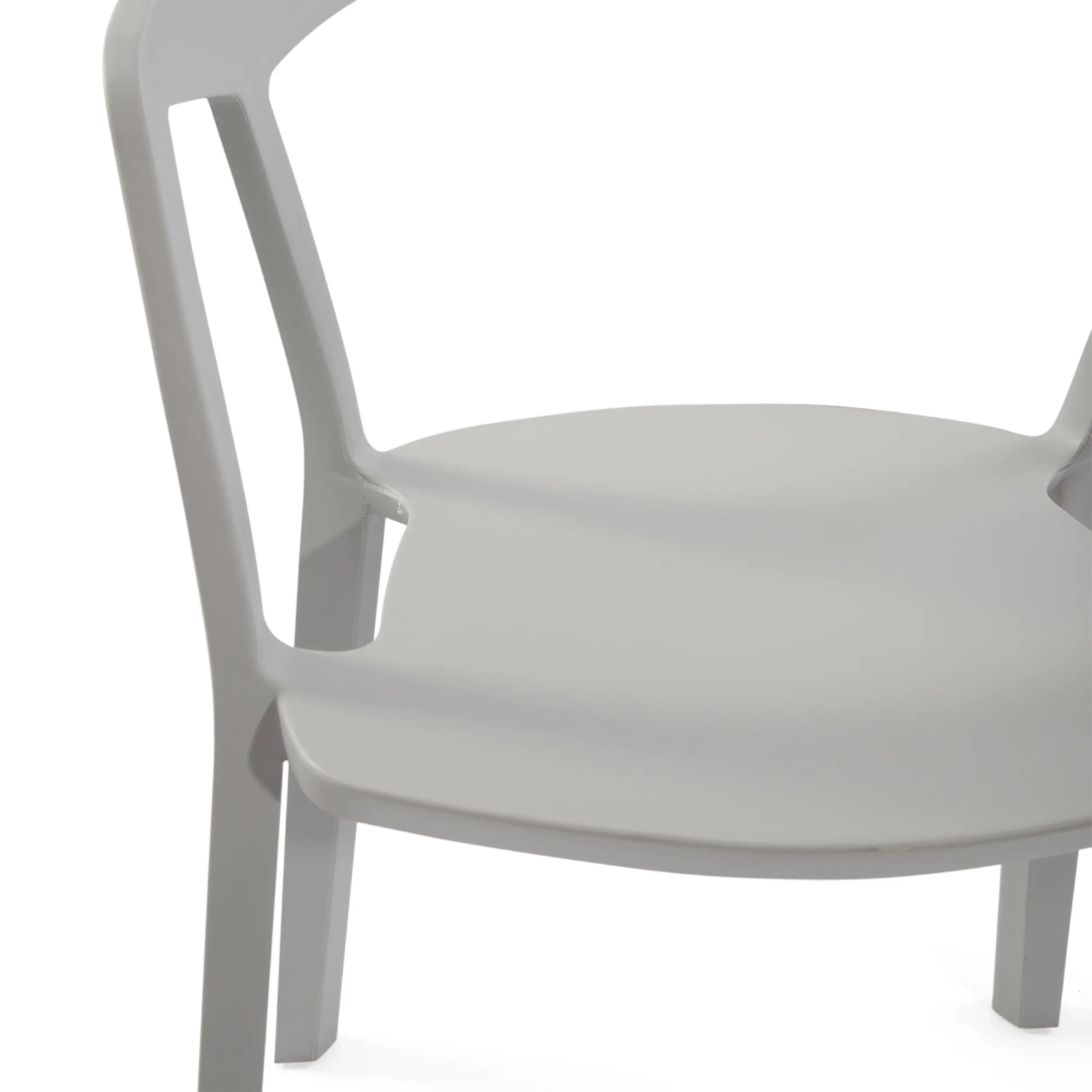 Silla apilable para comedor y exterior - Krilen