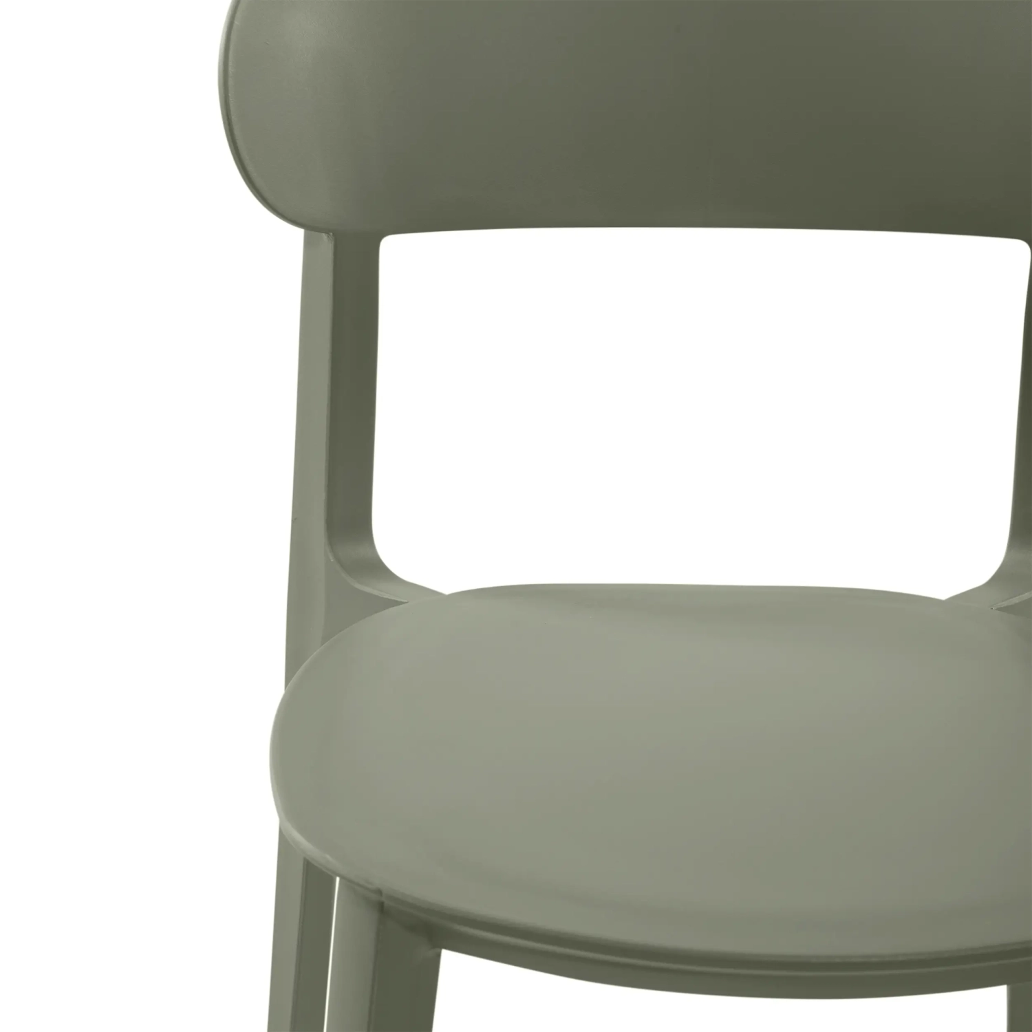 Silla de diseño en polipropileno apilable - Sun