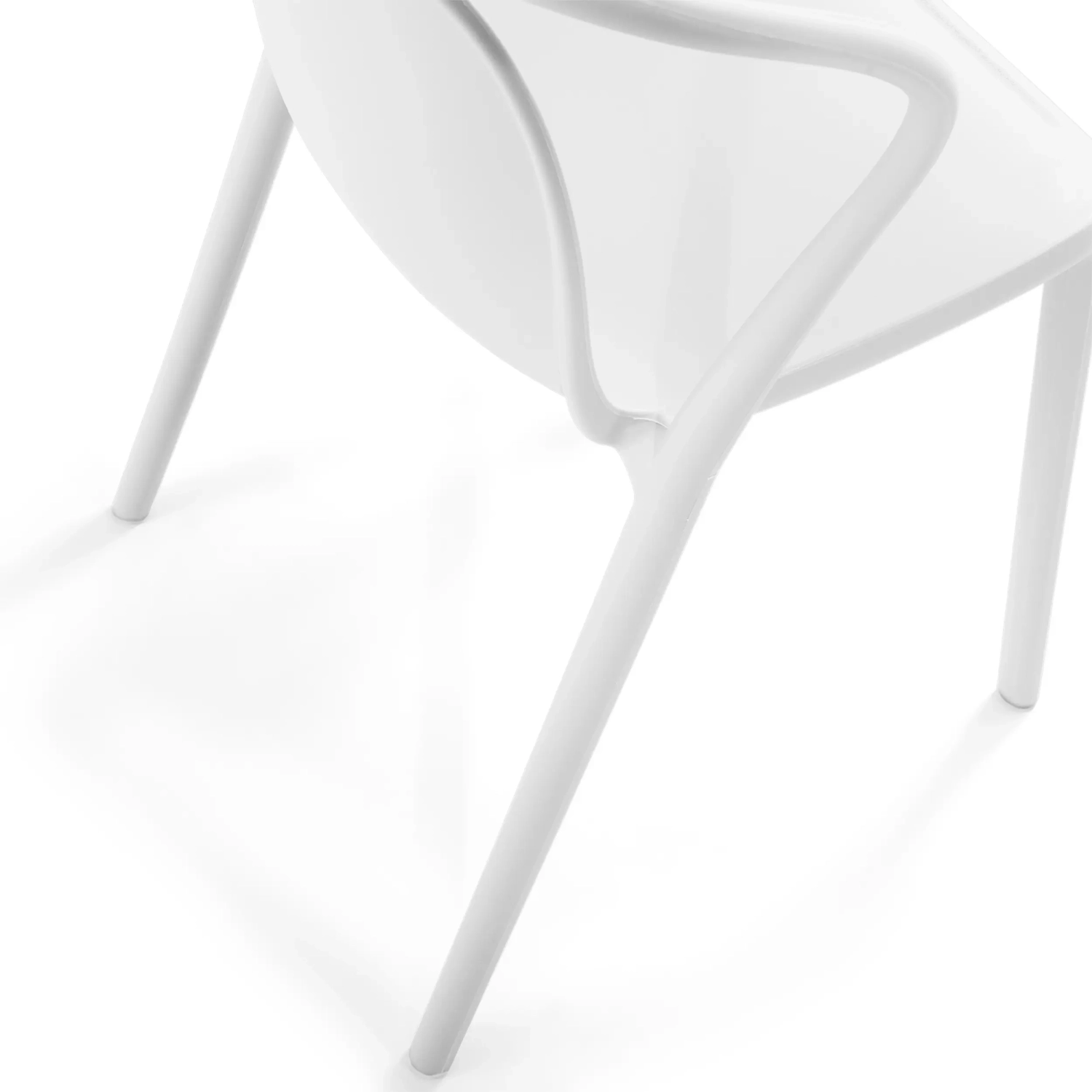Stacking chair with armrests for indoor and outdoor use - Pierre