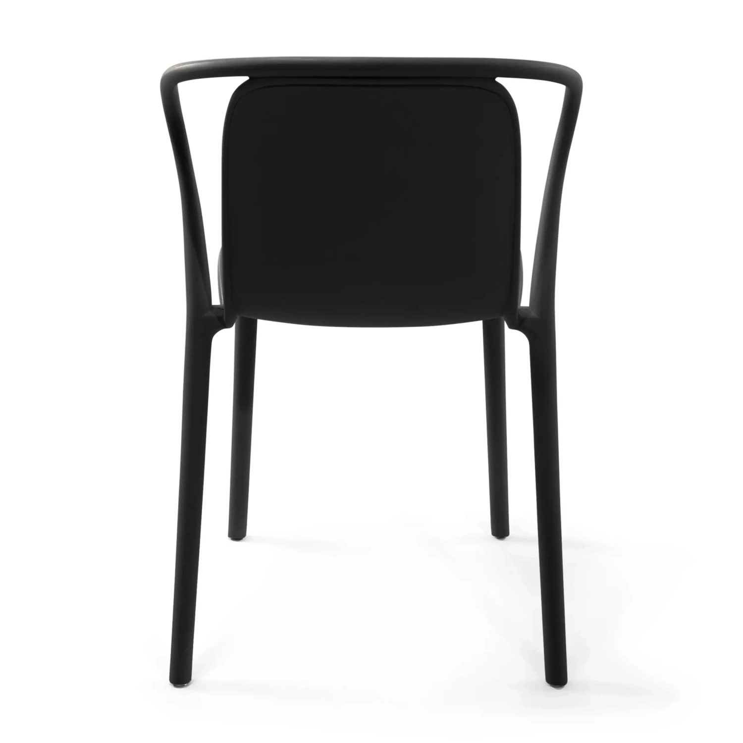 Stacking chair with armrests for indoor and outdoor use - Pierre