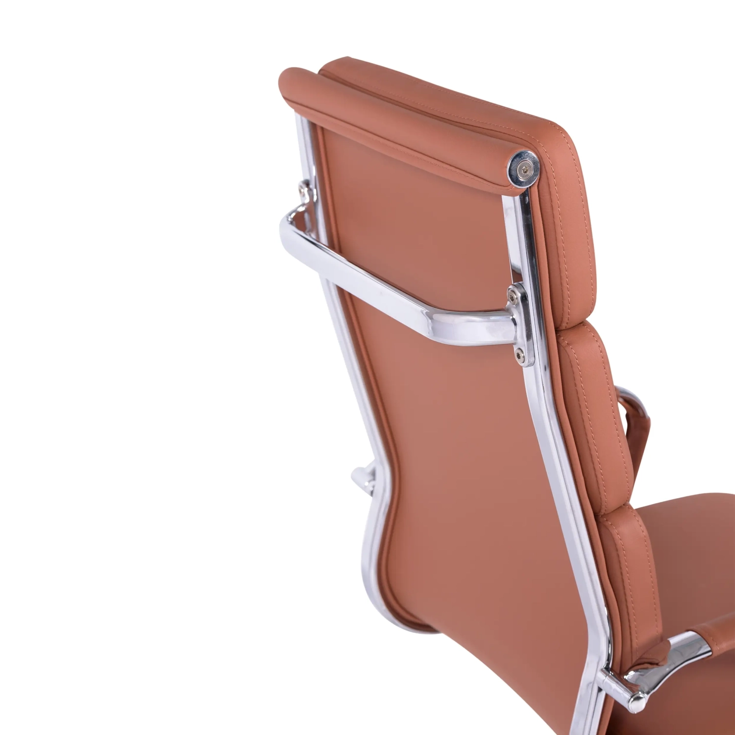 Task Italian Leather Office Chair with High Back | Elegant Design