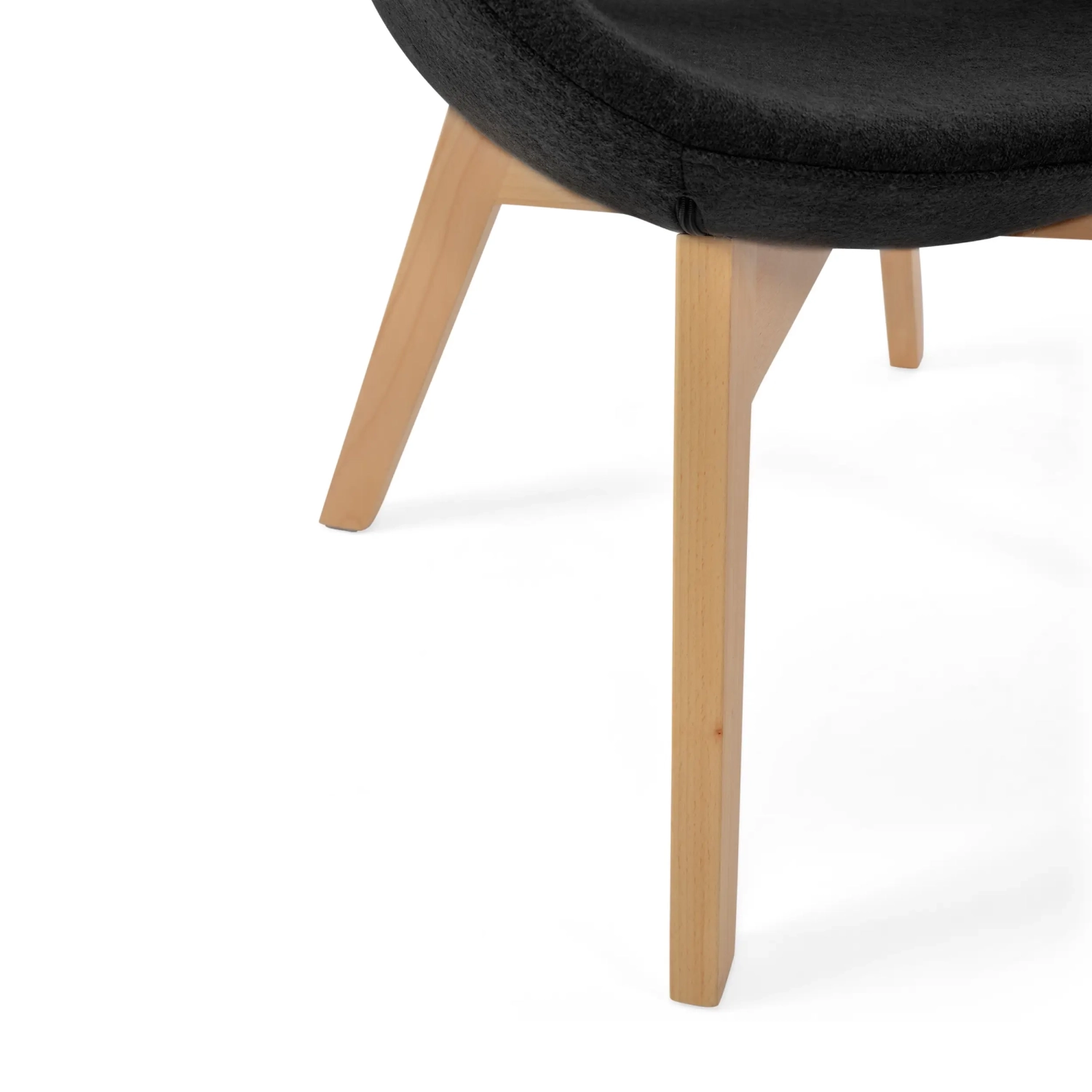Swart fåtölj - moderna fåtöljer - designmöbler