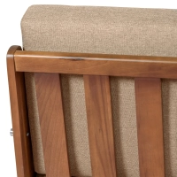 Industrielles Sofa Daneu mit Baumwollbezug-Holzsofas-Mobelarium