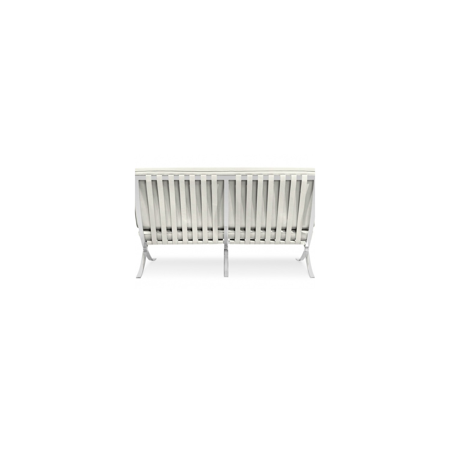 chaise furmod Barcelona Demi-cuir 2 places