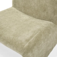 Gepolsterter Designersessel Basel, minimalistischer und komfortabler Stil