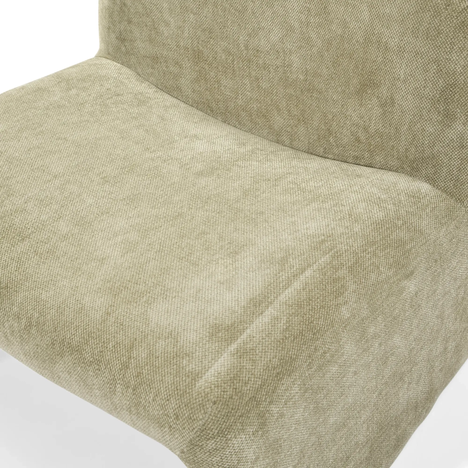 Gestoffeerde design fauteuil Basel, minimalistische en comfortabele stijl