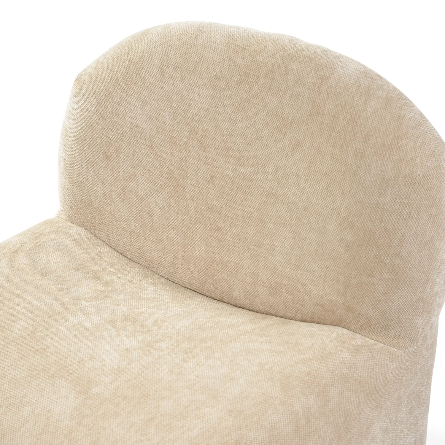 Sillón de diseño tapizado Basel, estilo minimalista y cómodo