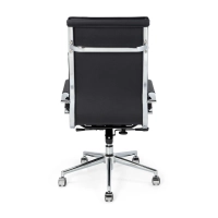 Studio-työtuoli korkealla selkänojalla | Ergonominen tekonahkainen työtuoli