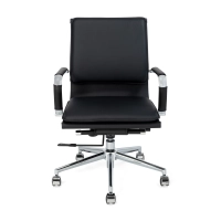 Chaise de bureau Studio à dossier bas | Design moderne et ergonomique