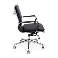Studio-bureaustoel met lage rugleuning | Ergonomisch, modern ontwerp