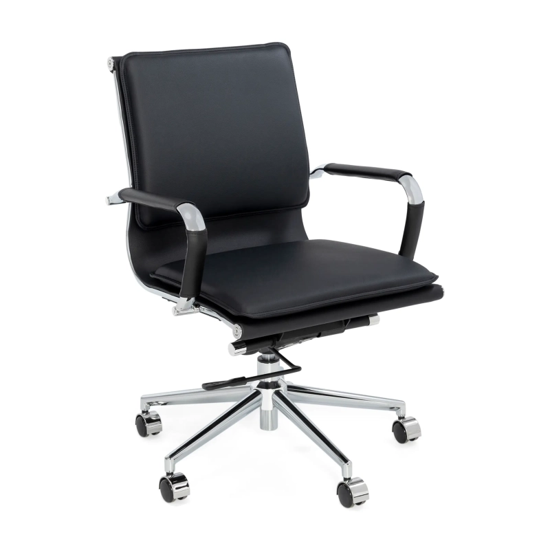 Chaise de bureau Studio à dossier bas | Design moderne et ergonomique