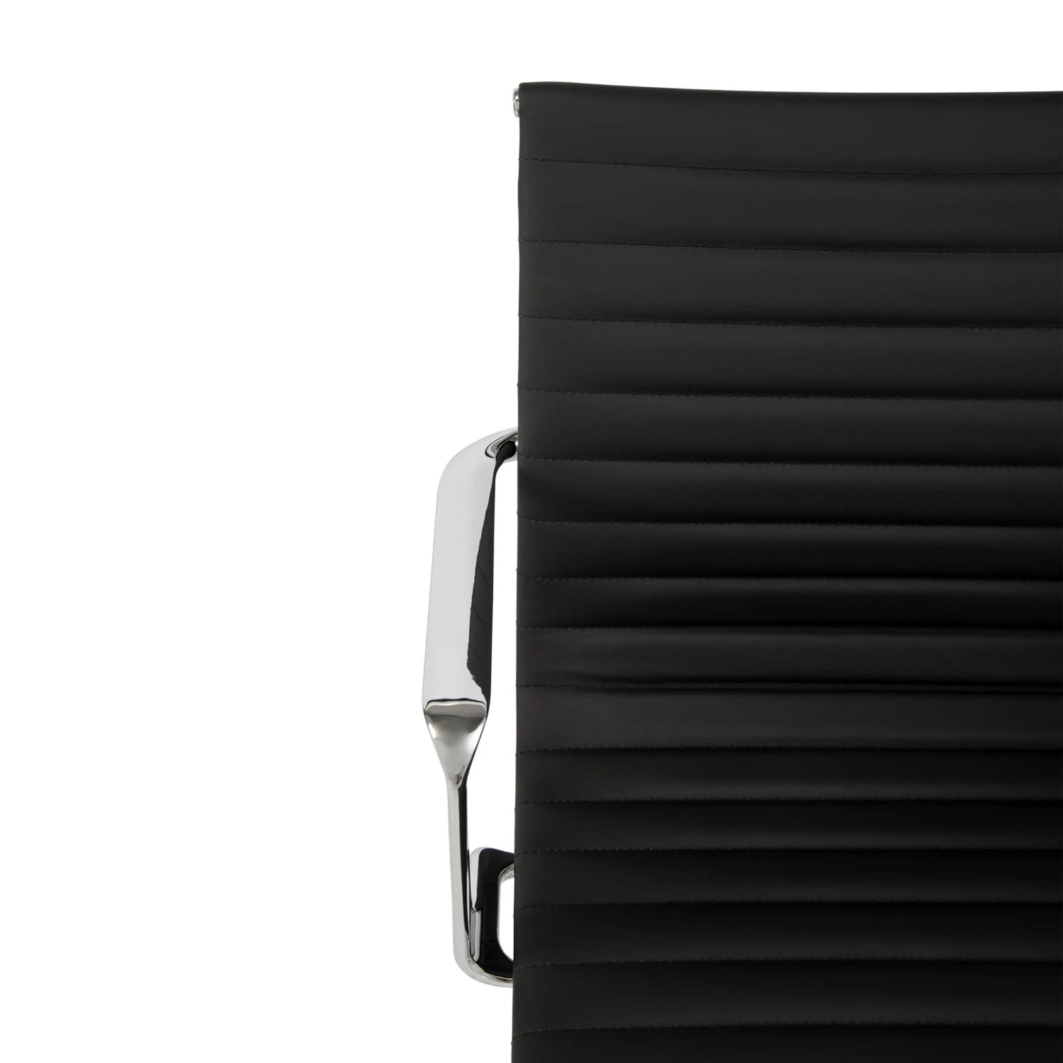Fauteuil de bureau en cuir à dossier bas « Task Executive » | Fauteuil de bureau haut de gamme