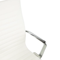 Sedia da ufficio Task Executive con schienale alto in pelle | Sedia da ufficio ergonomica di alta qualità