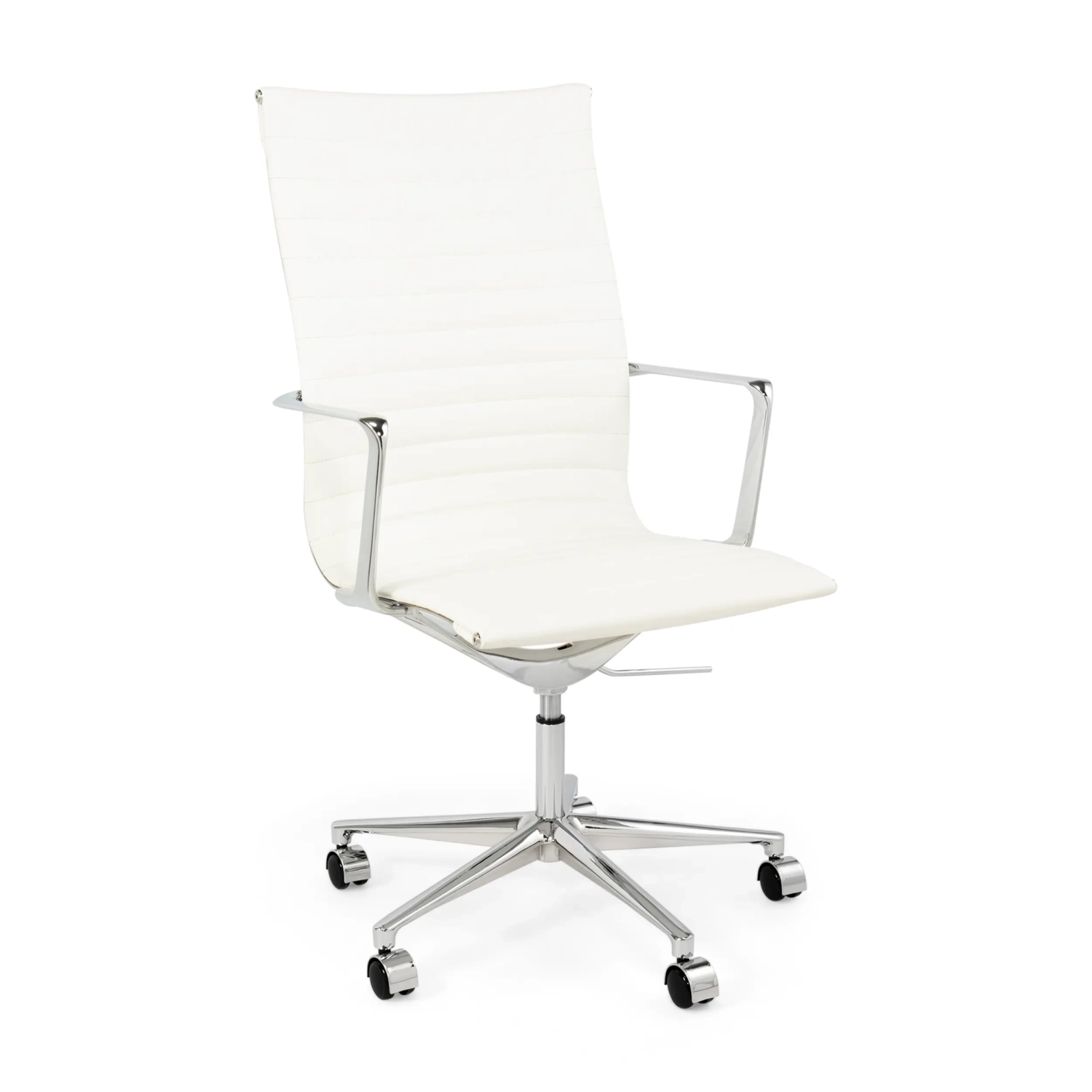 Fauteuil de bureau « Task Executive » à dossier haut en cuir | Fauteuil de bureau ergonomique haut de gamme