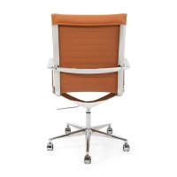 Task Executive -toimistotuoli, korkea selkänoja, nahkaverhoilu | Huippulaatuinen ergonominen toimistotuoli
