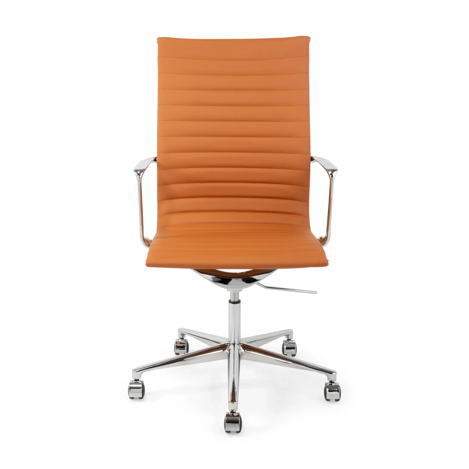 Kancelářská židle Task Executive s vysokým opěradlem a koženým čalouněním | Prémiová ergonomická kancelářská židle