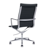 Kancelářská židle Task Executive s vysokým opěradlem a koženým čalouněním | Prémiová ergonomická kancelářská židle