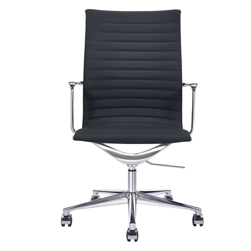 Fauteuil de bureau « Task Executive » à dossier haut en cuir | Fauteuil de bureau ergonomique haut de gamme